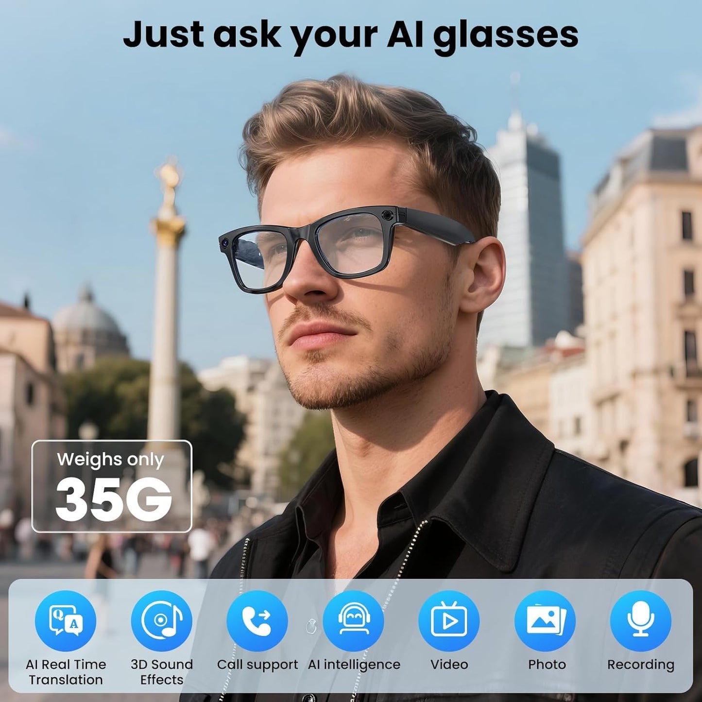Lunioo AI Smart Glasses
